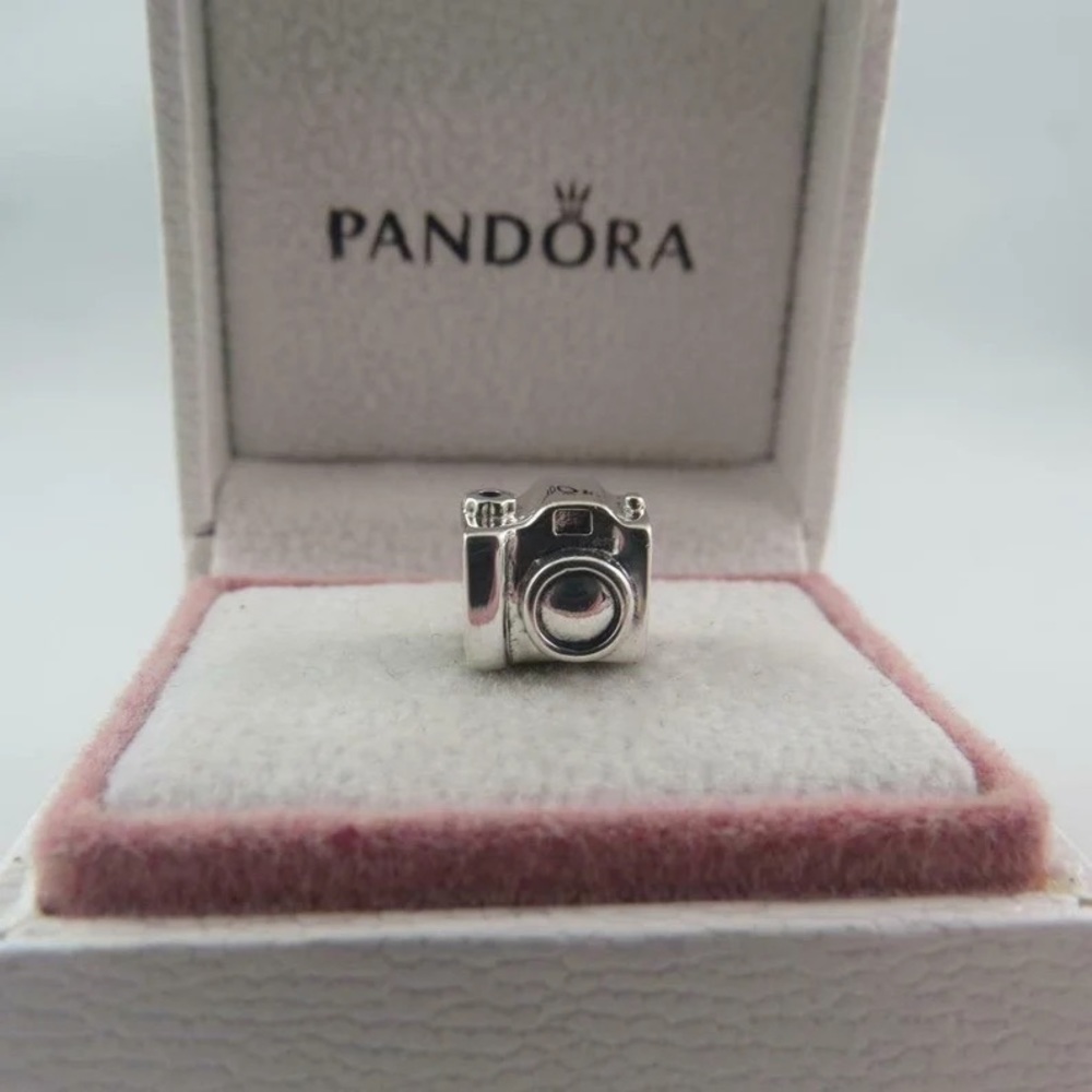 Pandora Charm Camera, Silver 925 Authentic